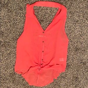 CORAL summer top